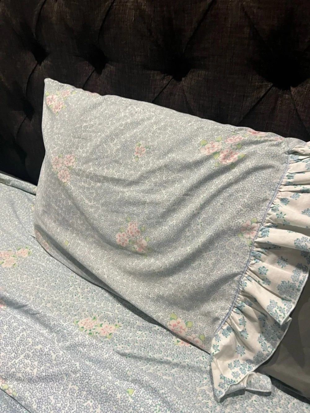 Vintage Barbara Brody Martex  cottage core shabby  farmhouse Sheet set only